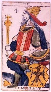 Tarot name meaning 4 The Emperor Jean Dodal Tarot